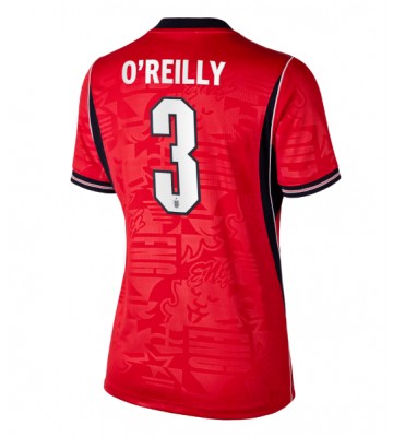 England Nico O'Reilly #3 Bortatröja Dam VM 2026 Kortärmad